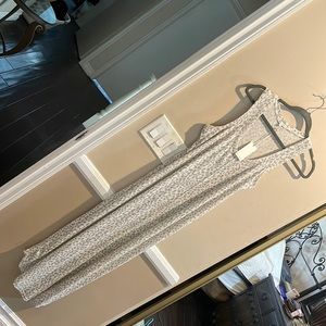 ZSupply long tank cheetah dress L